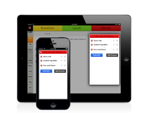 MealSchedule edit meal